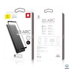 Baseus 3D Arc Tempered Glass Film For SAMSUNG Galaxy S8 Black	