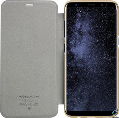 Чехол-книжка Nillkin Sparkle case Samsung Galaxy S8 (G950) Gold