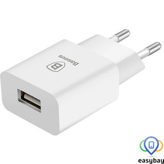 Зарядное устройство Baseus USB Wall Charger Letour 2.1A White (CCALL-E2A02) 