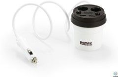 Автомобильное зарядное устройство Remax Coffee Cup Car Charger CR-2XP 2USB White