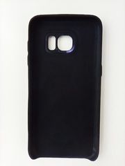 Чехол Alcantara Cover для Samsung Galaxy S7 Black СОPY