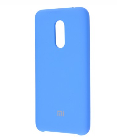 Чехол Silicone Case для Xiaomi Redmi 5 Plus Tahoe Blue