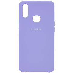 Чехол Silicone Cover (AA) для Samsung Galaxy A10s Сиреневый / Dasheen
