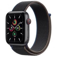 Apple Watch SE GPS + LTE 44mm Space Gray Aluminum Case with Charcoal Sport Loop (MYEU2 / MYF12)