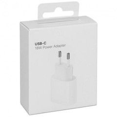Сетевое зарядное устройство Apple 18W USB-C Power Adapter (MU7V2, MU7T2) HQ