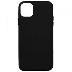 Накладка Leather Case Full for iPhone 12 Pro Max black															