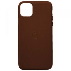 Накладка Leather Case Full for iPhone 12 Pro Max brown