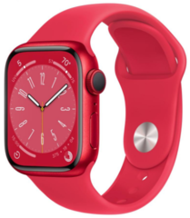Смарт-часы Apple Watch Series 8 GPS + Cellular 41mm PRODUCT RED Aluminum Case w. PRODUCT RED S. Band (MNJ23)