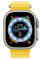 Смарт-часы Apple Watch Ultra GPS + Cellular 49mm Titanium Case with Yellow Ocean Band (MNH93/MNHG3)