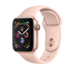  Apple Watch Series 4 GPS 40mm Gold Alum. w. Pink Sand Sport b. Gold Alum. (MU682) 