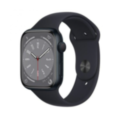 Смарт-часы Apple Watch Series 8 GPS 45mm Midnight Aluminum Case w. Midnight Sport Band - M/L (MNUL3)