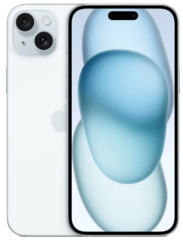 Смартфон Apple iPhone 15 Plus 128GB eSIM Blue (MTXV3)