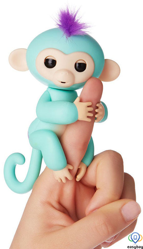 Интерактивная игрушка Fingerlings Monkeys Torquoise