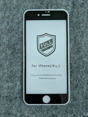 Защитное стекло iPaky iPhone 7/8 black 															
