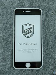 Защитное стекло iPaky iPhone 6/6S black															