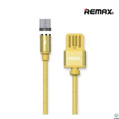Кабель магнитный Remax Gravity 095m Micro USB Gold