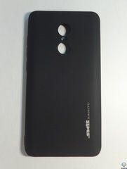 TPU чехол матовый SMTT для Redmi Note 4x black
