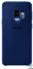 ЧЕХОЛ  SAMSUNG  GALAXY S9 (G960) ALCANTARA COVER DARK BLUE (EF-XG960ALEGRU)