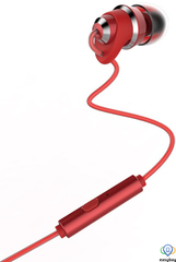 Наушники Remax RM-585 Metal Touching Earphone Red