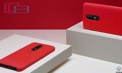 Оргинальный чехол бампер OnePlus Silicone Protective Case Red		
