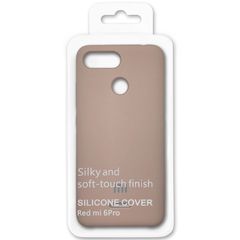 Чехол Silicone Cover for Xiaomi Redmi 6 Pink Sand