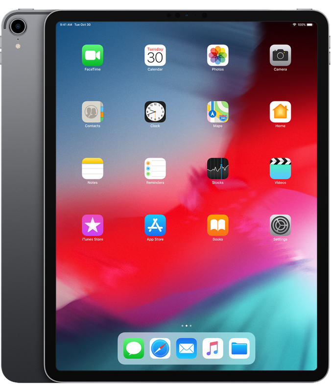 Apple iPad Pro 12.9 2018 Wi-Fi + Cellular 64GB Space Gray (MTHJ2, MTHN2)
