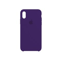 Чехол Silicone Case for iPhone X Ultra Violet