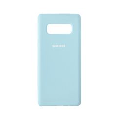Накладка Silicone Cover for Samsung Note 8 Lilac Cream