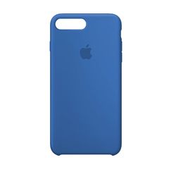 Чехол Silicone case for iPhone 7 Plus/8 Plus royal blue