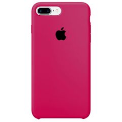 Чехол Silicone case for iPhone 7 plus/8 plus hot pink