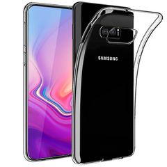 Накладка Silicone Hologram for Samsung S10e/S10 Lite Transparent