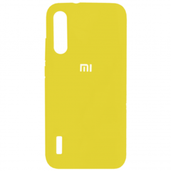 Накладка Silicone Case Full for Xiaomi Mi A3 Yellow