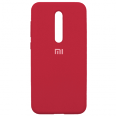 Накладка Silicone Case Full for Xiaomi Redmi Mi 9T/K20 Hot Pink