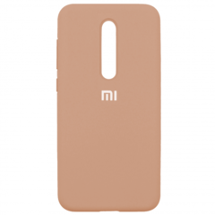 Накладка Silicone Case Full for Xiaomi Redmi Mi 9T/K20 Pink Sand
