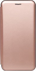 Чехол-книжка TOTO Book Rounded Leather Case Xiaomi Redmi Note 7 Rose Gold