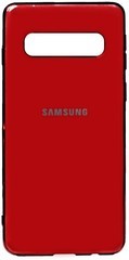 Чехол-накладка TOTO Electroplate TPU Case Samsung Galaxy S10 Red