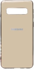 Чехол-накладка TOTO Electroplate TPU Case Samsung Galaxy S10+ Gold