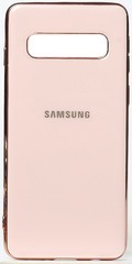 Чехол-накладка TOTO Electroplate TPU Case Samsung Galaxy S10+ Rose Gold