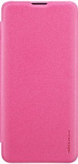 Чехол-книжка Nillkin Sparkle Leather Case Samsung Galaxy S10+ Pink/Розовый