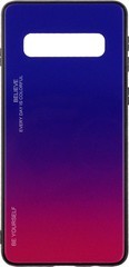 Чехол-накладка TOTO Gradient Glass Case Samsung Galaxy S10+ Lilac