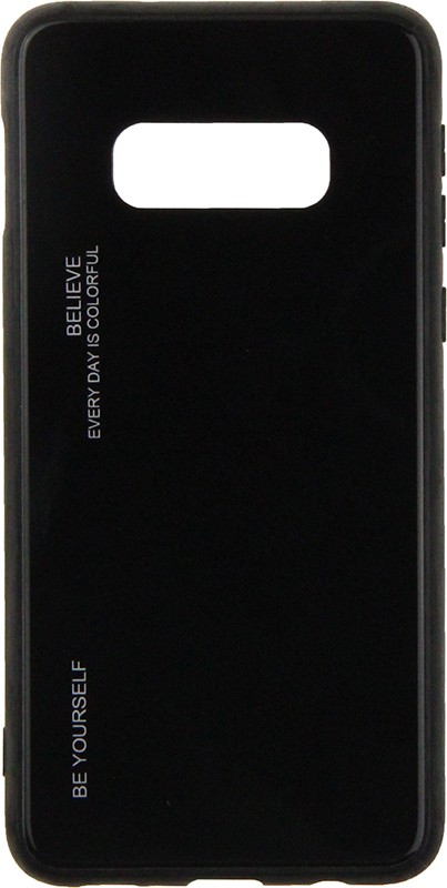 Чехол-накладка TOTO Gradient Glass Case Samsung Galaxy S10e Black