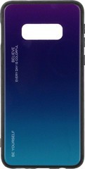 Чехол-накладка TOTO Gradient Glass Case Samsung Galaxy S10e Purple