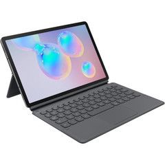 Чехол-клавиатура для планшета Samsung Galaxy Tab S6 10.5 Keyboard Cover Grey (EF-DT860BJRG)
