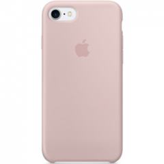 Чехол Silicone case for iPhone 7/8 pink sand