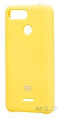 Чехол Silicone Cover for Xiaomi Redmi 6 Yellow