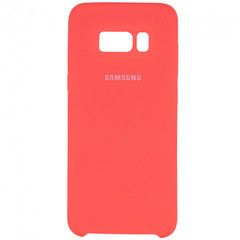 Чехол Silicone case для Samsung G955 Galaxy S8 Plus ORANGE