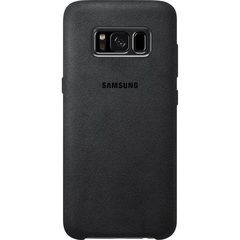 Чехол Alcantara Cover для Samsung Galaxy S8 Plus BLACK 