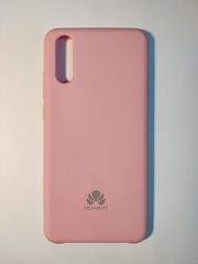 Чехол Silcone Cover для Huawei P20 Light Pink