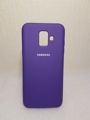 Чехол Silicone Case для Samsung A6 2018 Purple