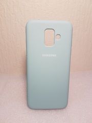 Чехол Silicone Case для Samsung A6 2018 Turquoise